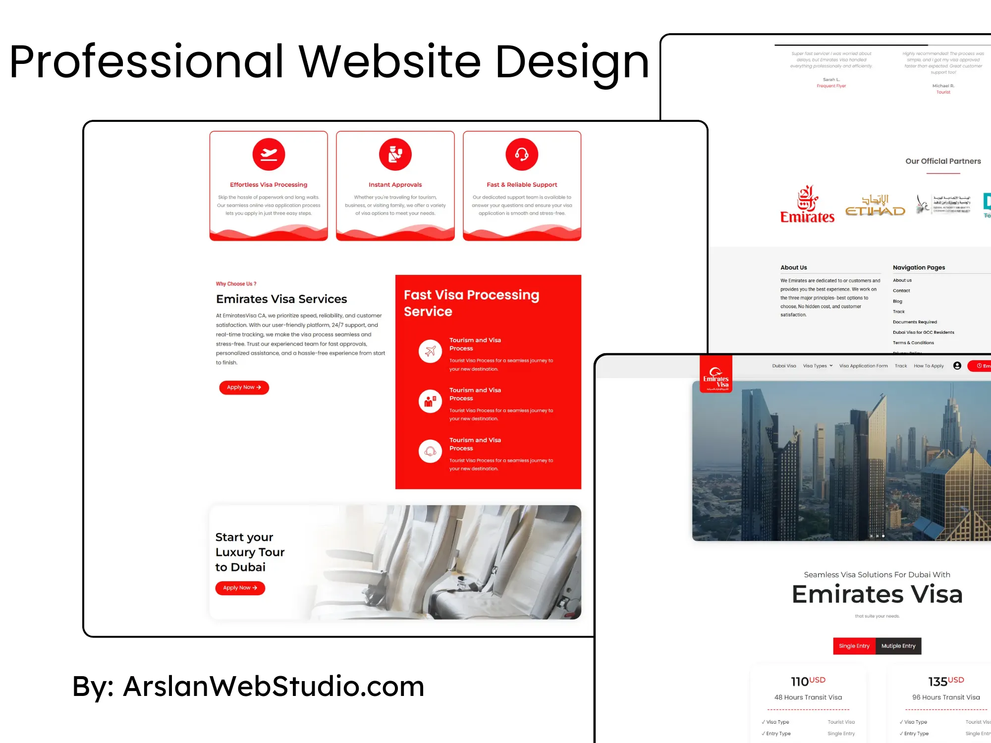 Professional website design