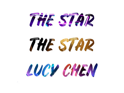 Handwriting typography