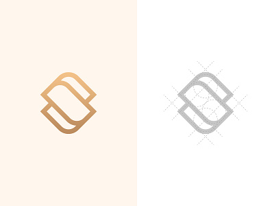 S Monogram Logo abstract business clean geometric grid grid logo hellodribbble icon logo logo design logo grid minimalistic minimalistic logo modern monogram pictogram s letter s logo symmetric