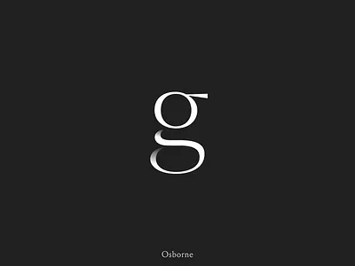 Letter g logo mark black and white brand brand identity brand strategy branding dark g logo icon logo minimal type type art typographic