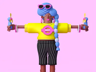 Design Lad x Time Out 3d 3d illustration cinema4d colour design digital graphic design illustration illustrator jelly london time out