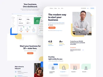 IF - Style Exploration app b2c company dashboard design experience interface landing llc page style guide ui uiux user user research ux web website