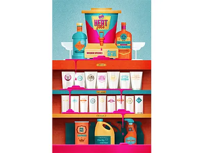 HEATfest ICT 2019 bar booze daiquiri pint glass