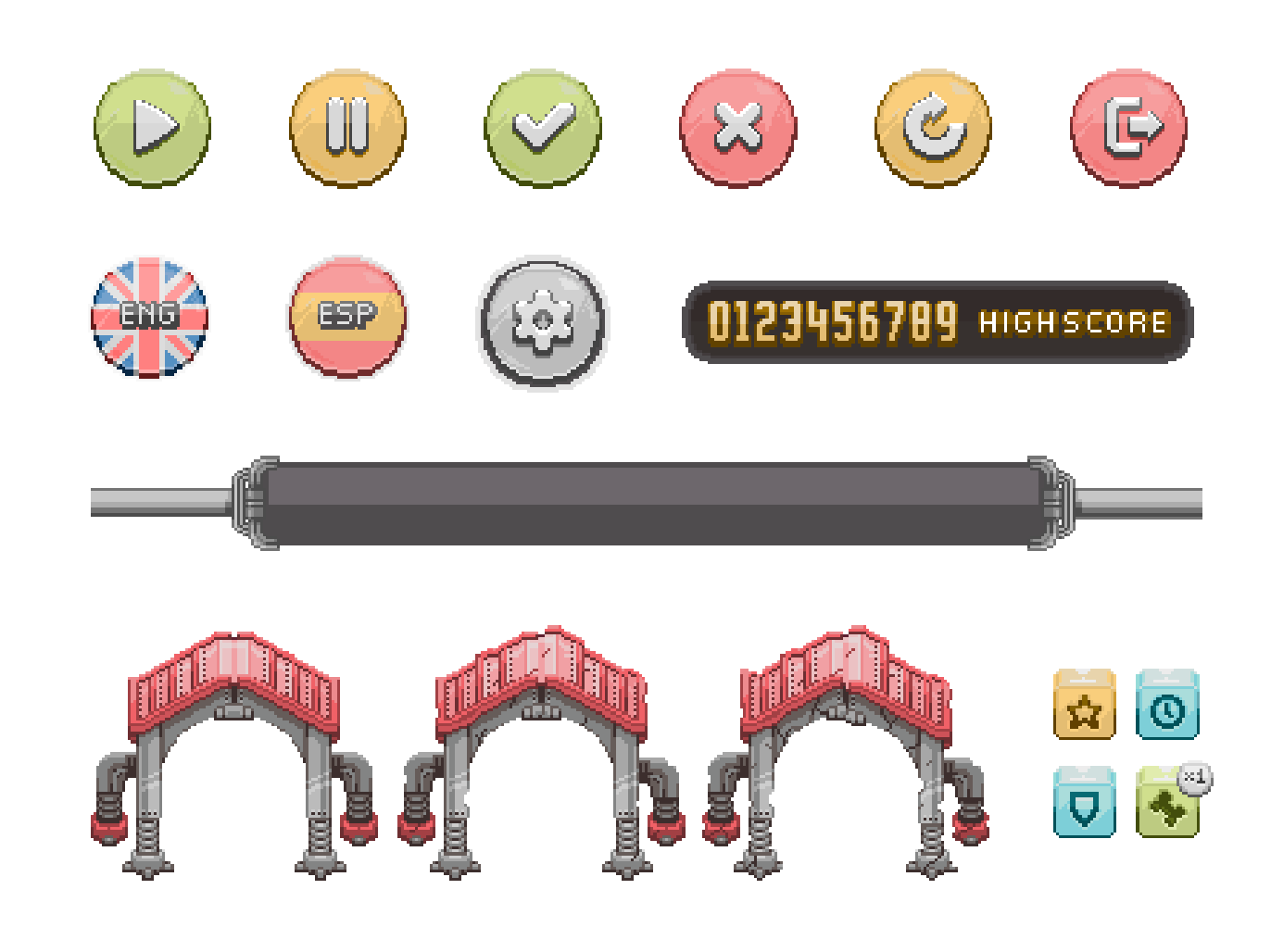 K9 Squad - GUI assets by Mica Karaman on Dribbble