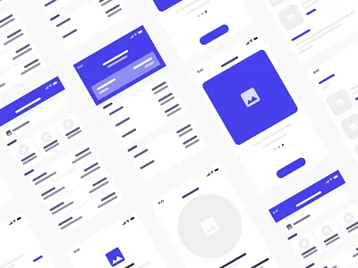 Mobile App wireframes banking app branding digital banking prototyping uidesign uiux vector wireframing