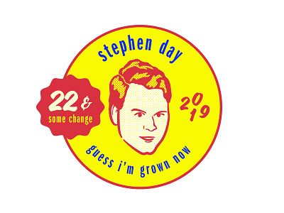 Stephen Day Merch Design color illustration merch merchandise musician retro tour vintage