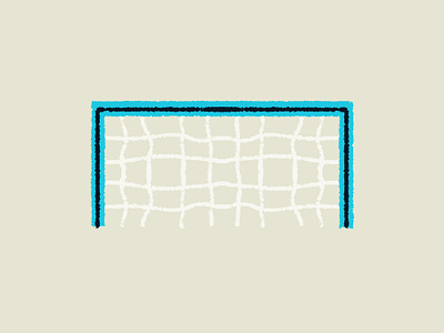 Soccer - Goal blue goal net soccer sports