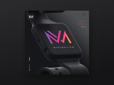 Minimalist Logo & Black WordPress Concept black figma logo minimalist photoshop uxui wordpress design