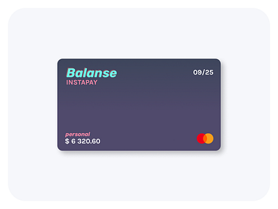 Balanse - Virtual Card Component card card design component payment