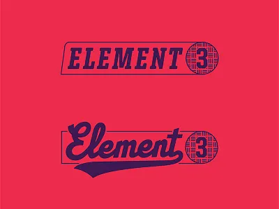 E3 Horizontal Badges badge design e3ers elementthree handlettering handtype hashtaglettering lettering process thevectormachine vector vectormachine