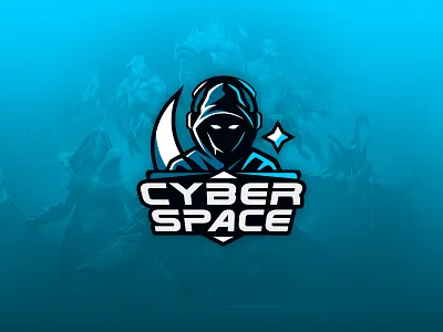 Cyber Space Website/Logo branding club cybersport design game game art games games logo gaming logo poster