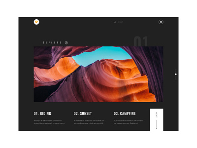 Explore Pham Huy Dark Version dark ui minimal website design