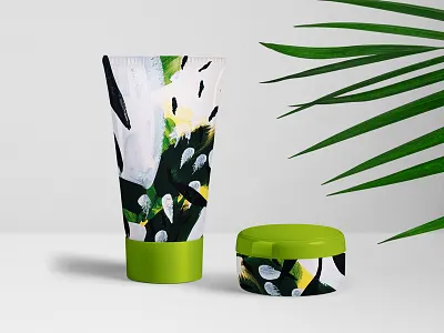 Acrylic Study—Packaging acrylic brand design branding cosmetics packaging packagedesign packaging packaging design paint texture product packaging textile texture watercolor