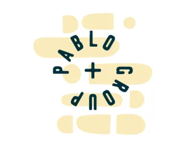 Pablo Group Identity w/ brand pattern brand identity logo markmaking