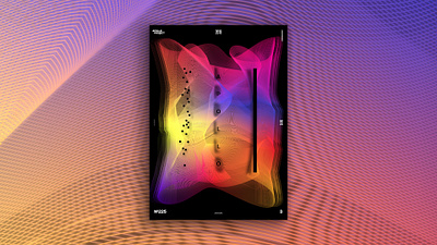 Transfusion Poster #225 colorful graphic illustrator photoshop space vibration