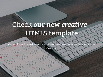 STRAP Responsive Bootstrap Template