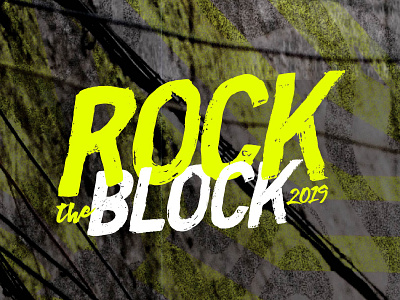 Rock the Block Fest 2019 brand logo music music festival