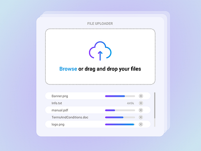 Daily UI #031 File Upload dailyui design ui