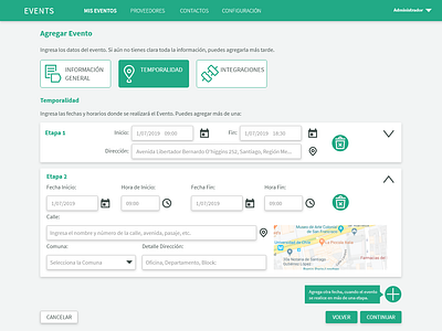 Create event UI address adobe xd datepicker flat design icons map tabs timepicker ux design