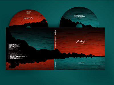 Tardeagua. Intención cd cover cd packaging graphic design packaging