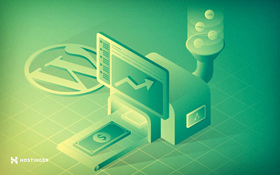 Featured Image - Best wordpress affiliate plugins featured image illustration isometric illustration wordpress