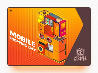 AD of shopping day 01 ( Card view ) ad bag brand cabinet card commode game lamp line logo mic microphone phone refrigerator speaker tv washer