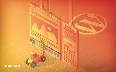 Featured images - What is sidebar Wordpress illustration isometric illustration wordpress