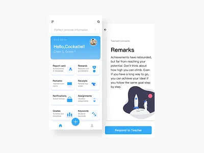 Student Growth Report UI ui