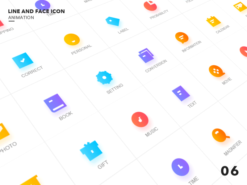Icon animation animation design icon illustration ui