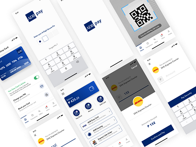 Digital Wallet and Virtual Card design ui uidesign uidesigner ux uxdesign