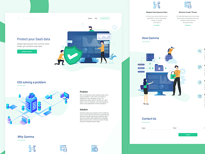 Data Leak Prevention Platform concept cryptocurrency data design illustration landing page network ui design vector