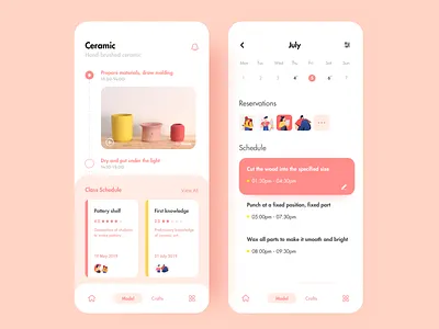 Course Introduction app design illustration mobile ui ux