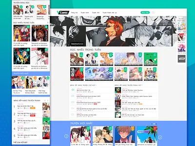 Vcomic 2018 design ui ux web