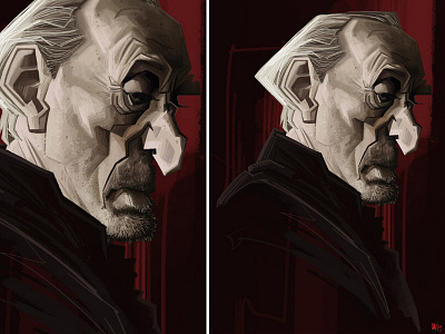 Chales Dance as Tywin Lannister adobe photoshop caricature caricatures character digital illustration digital painting game of throne game of thrones illustration illustrations lannister painting photoshop portrait portrait art