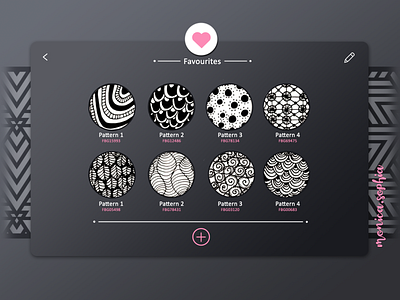 044 Favourites daily 100 challenge daily ui favorites favourites illustration ui