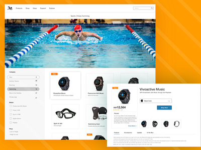 Sports Accessories (UX | UI)