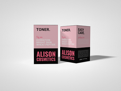 "Alison Cosmetics" Packaging adobe illustrator adobe photoshop beauty beauty product beauty products brand brand design brand identity branding branding and identity cosmetic packaging cosmetics design graphic design logo logocore package package design packaging packaging design