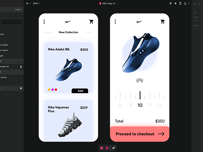 Nike app ui daily ui invisonstudio ui ui ux ui 100day ui design ui inspiration uiux uiux supply uiuxdesign ux ux design