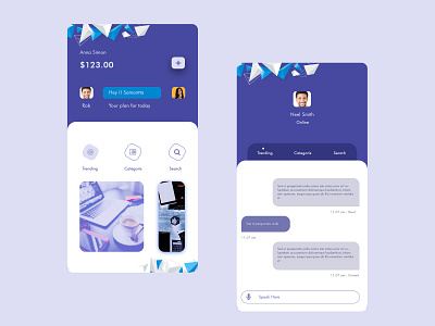 Mobile App app design dribbble mobile mobileapp ui ux