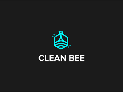 Bee desain logo ilustrasi logo logoinspiration