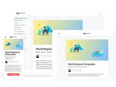 Gutenberg course mockup illustration responsive ui