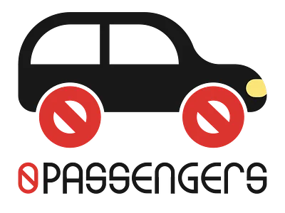 0Passengers - DAY 5 (Daily Logo Challenge) branding car daily dailylogochallenge dailylogodesign driverless driverless car logo logo design logodesign vector