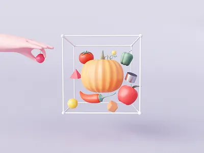 Grocery smallcase apple fruit illustration investing investor mutual funds pumpkin smallcase stocks timeless tomato udhaya vegetables