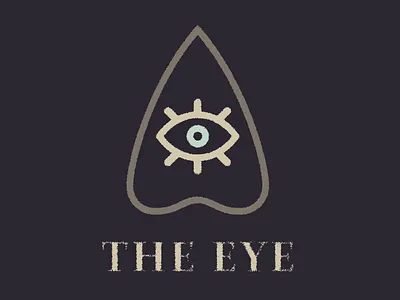 The Eye - logo exploration branding design eye fictional idea logo magic mystic ouija
