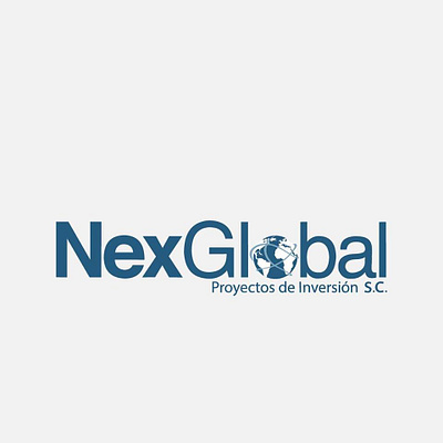 Logo Nexglobal branding conection consulting earth logo world world logo