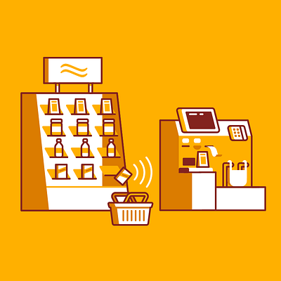 retail v4 checkout data illustration retail