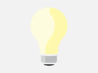 Lights flat design icon illustration illustrator logo