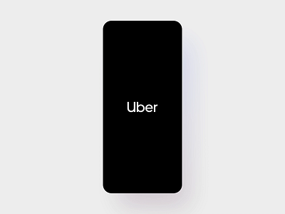 Rider Launch Transition app launch launch screen launcher map pin rider uber ui