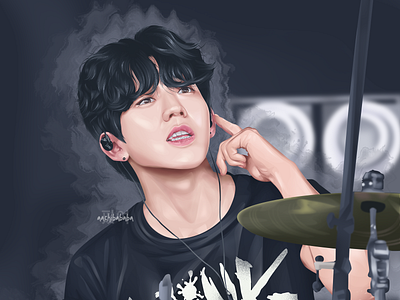 Dowoon DAY6 illustration vector