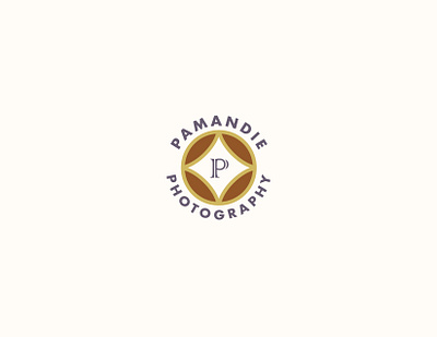 PamAndie Photography | Badge badge badge design badge logo branding design flat logo photography type vector